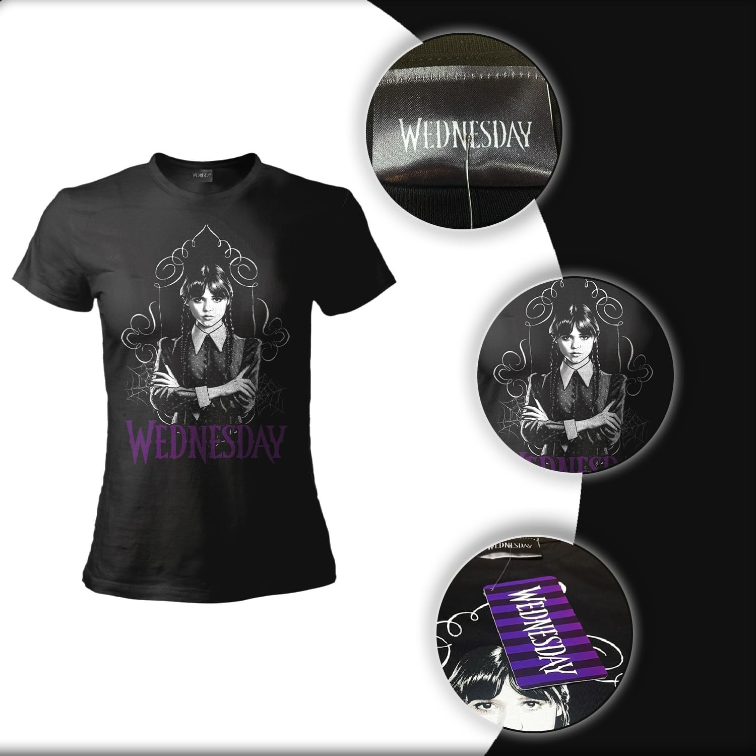 Wednesday 3D T-Shirt Wednesday Family Addams - Image 4