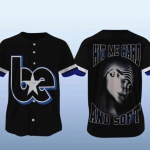 Billie Eilish Hit Me Hard And Soft Baseball Jersey Shirt