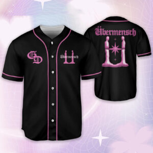 G-dragon Übermensch Tour 2025 Kpop Music Concert Baseball Jersey