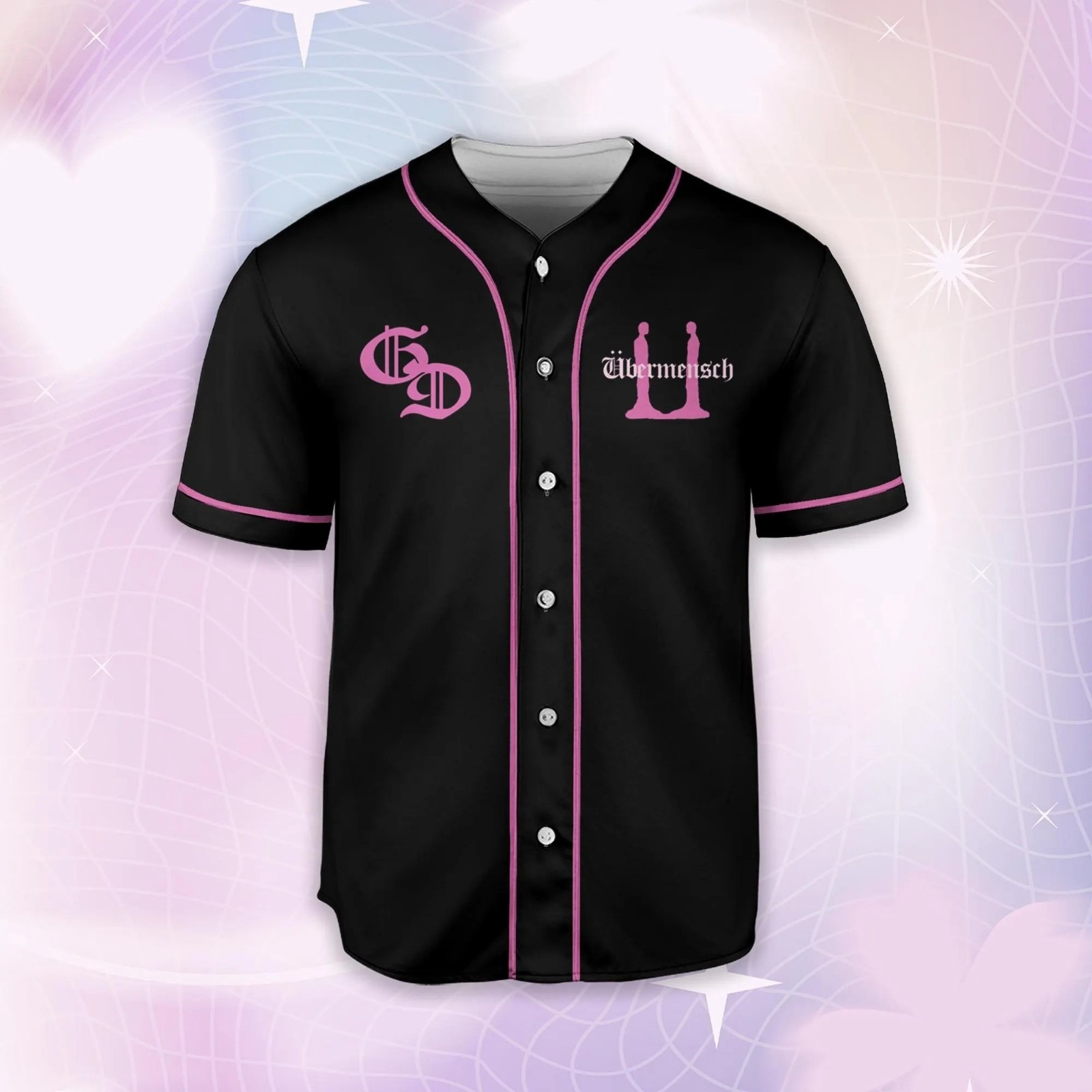 G-dragon Übermensch Tour 2025 Kpop Music Concert Baseball Jersey - Image 2