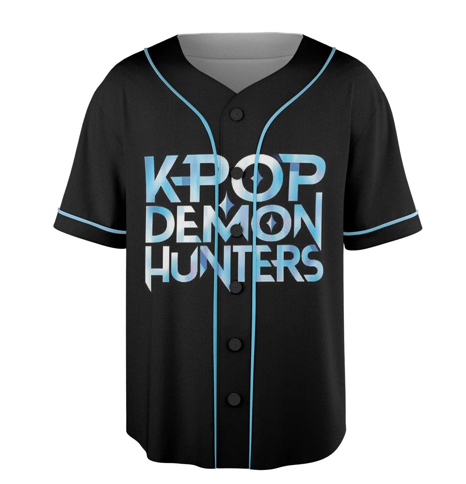 Saja Boys Baseball Jersey Kpop Demon Hunter Villain Jersey Kpop Premium Quick-Drying Fabric Soft Breathable Design For Team Uniforms Halloween Costumes Or Fan Gifts - Image 3