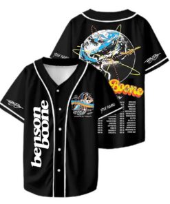 Customized Benson Boone Fireworks & Rollerblades 3D Baseball Jersey