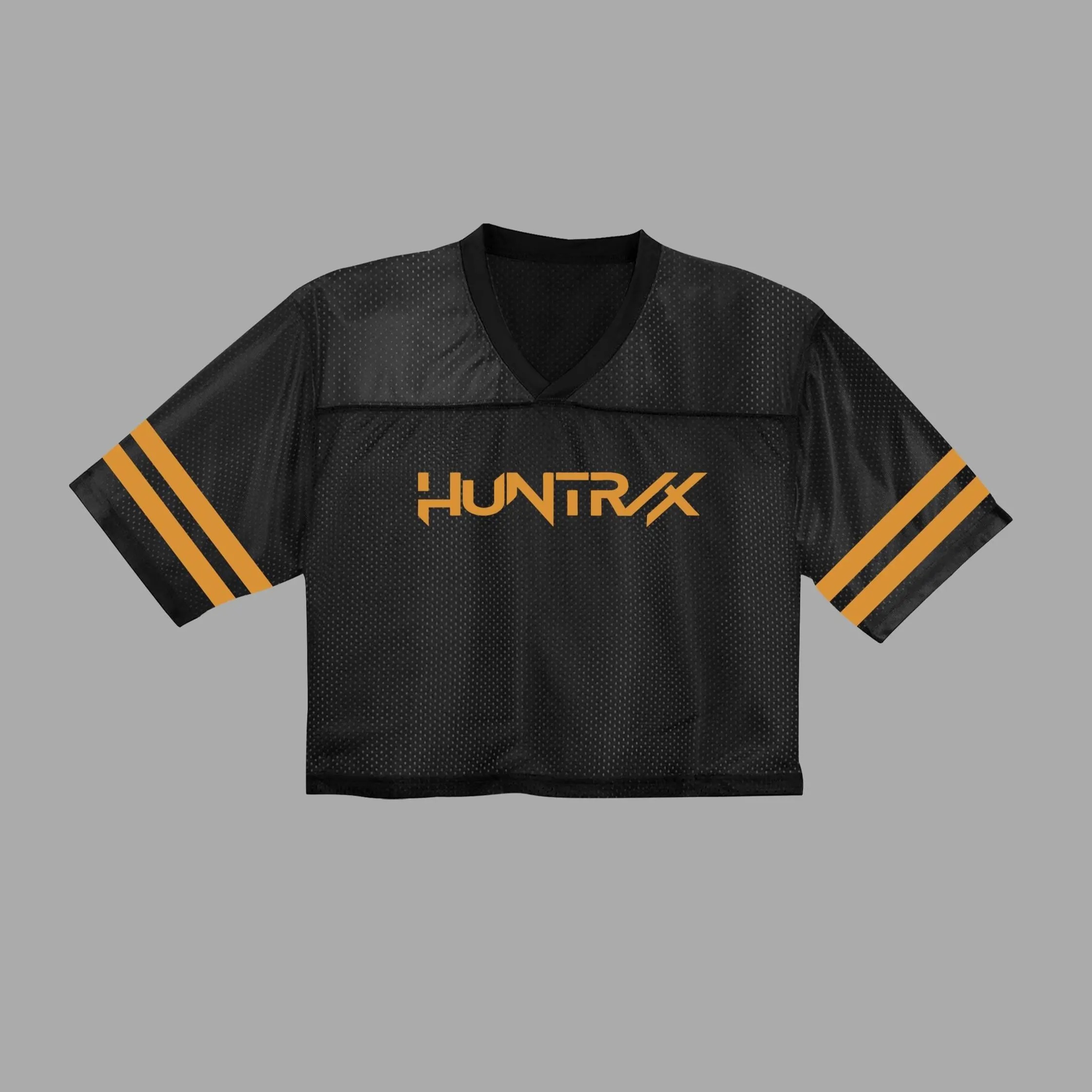 Kpop Demon Hunters Crop Top Football Jersey Full Mesh, Huntrix Golden Mesh Shirt, custom color - Image 5