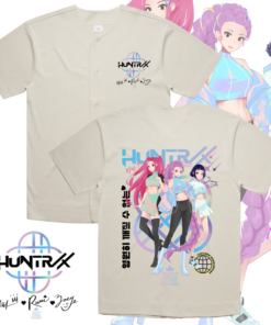 Alternative view of HUNTR/X Jersey, Movie Baseball Jersey, K-pop Movie Jersey