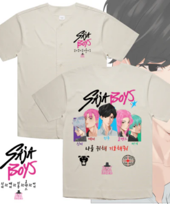 Alternative view of Saja Boys Jersey, K-pop Movie Baseball Jersey