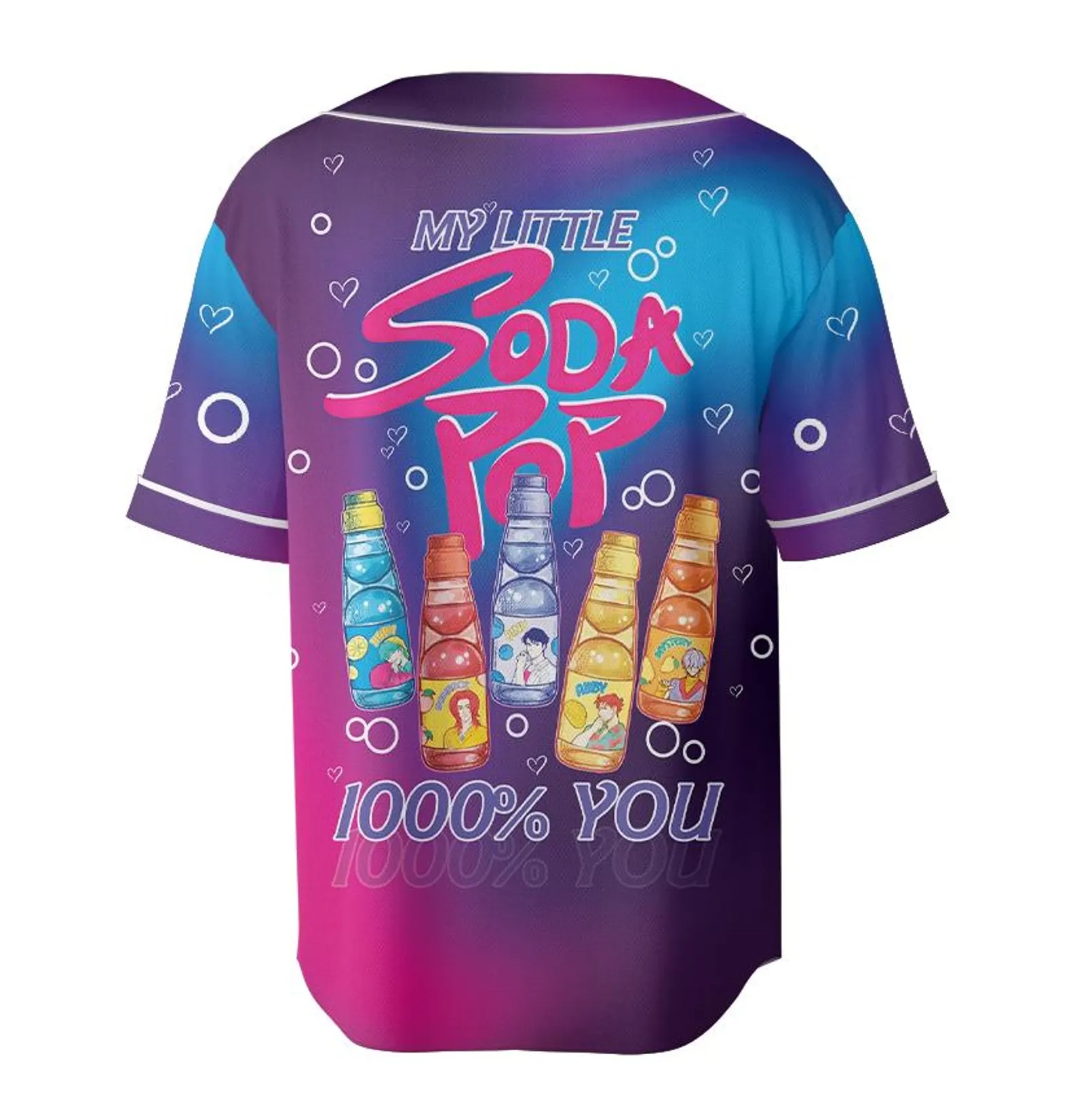 Saja Boys Baseball Jersey, KPOP Anime Shirt, Idol Gift, Concert Outfit, Youth to Adult Sizes, Kpop Hunter Cosplay - Image 3