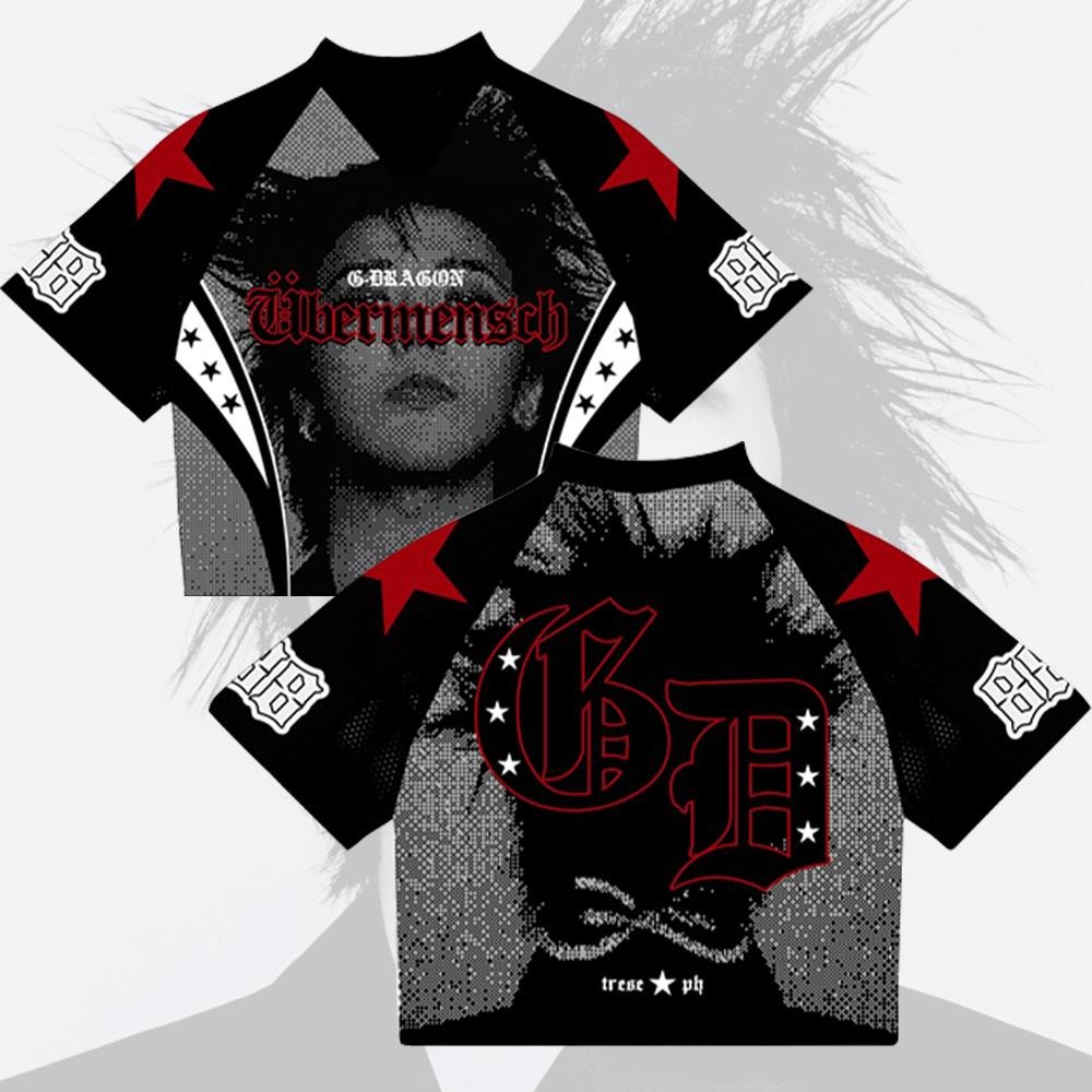 Ubermensch Gdragon World Tour 2025 Jersey, Kpop GDragon Tour Shirt, GDragon bermensch Jersey,