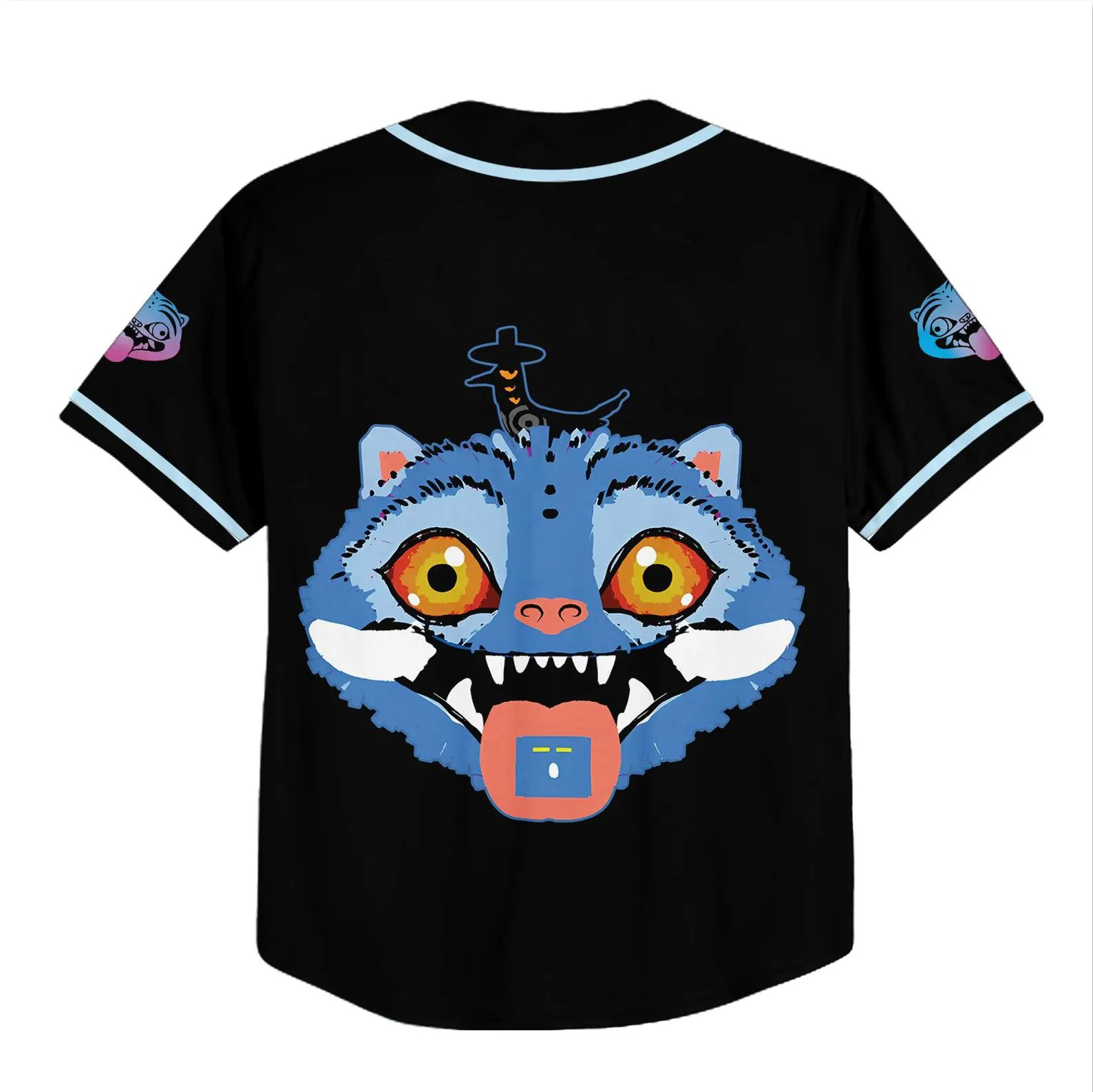 Saja Boys Baseball Jersey, Kpop Demon Hunter Villain Jersey, Kpop Demon Hunters Tiger, Demon Hunter Tiger fan Gift - Image 3