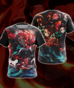 Demon Slayer Kamado Tanjiro Unisex 3D T-shirt