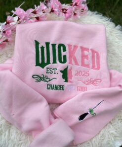 Wicked Glittery Embroidery Sweatshirt, Together we're unlimited shirt