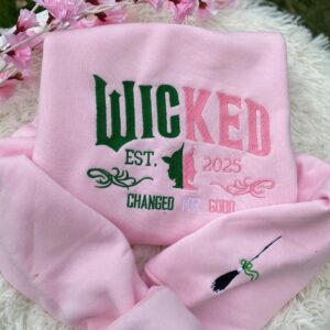 Wicked Glittery Embroidery Sweatshirt, Together we're unlimited shirt
