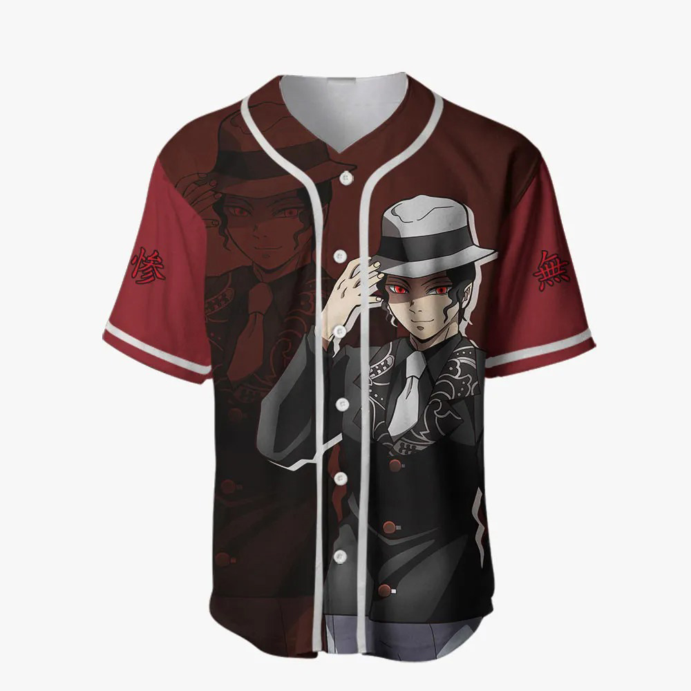 Muzan Kibutsuji Kimetsu 1 Anime Shirt Jersey - Image 2