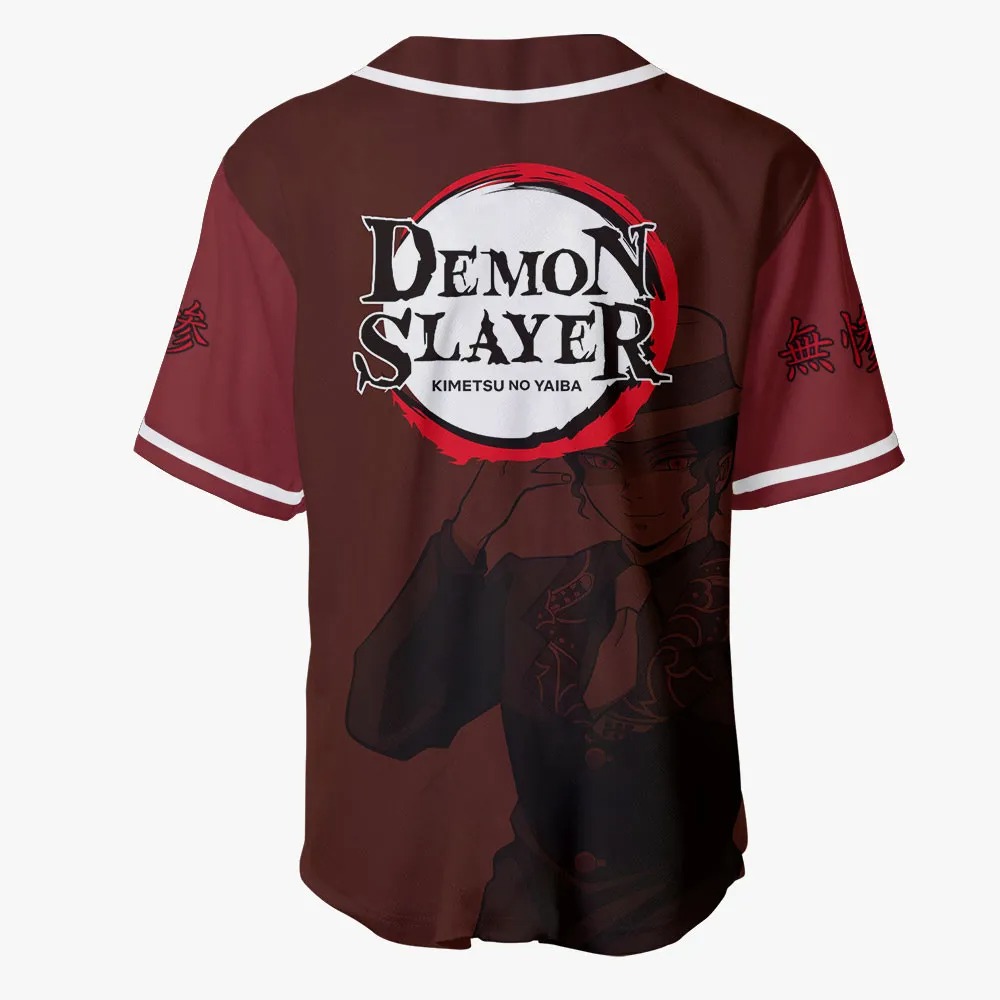 Muzan Kibutsuji Kimetsu 1 Anime Shirt Jersey - Image 3