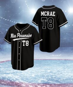 Tate Mcrae T8 Baseball Jersey, Tate Concert Clothes, T8 Mcrae Jersey