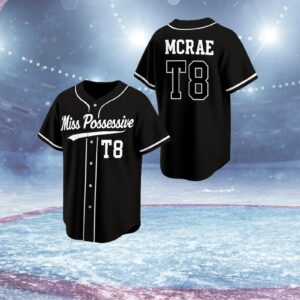Tate Mcrae T8 Baseball Jersey, Tate Concert Clothes, T8 Mcrae Jersey