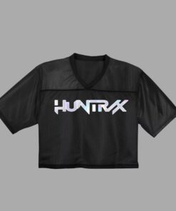 Alternative view of Kpop Demon Hunters Crop Top Football Jersey Full Mesh, Huntrix Golden Mesh Shirt, Anime Kpop Concert Outfit