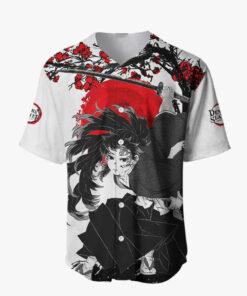Alternative view of Yoriichi Tsugikuni Kimetsu Anime Shirt Jersey