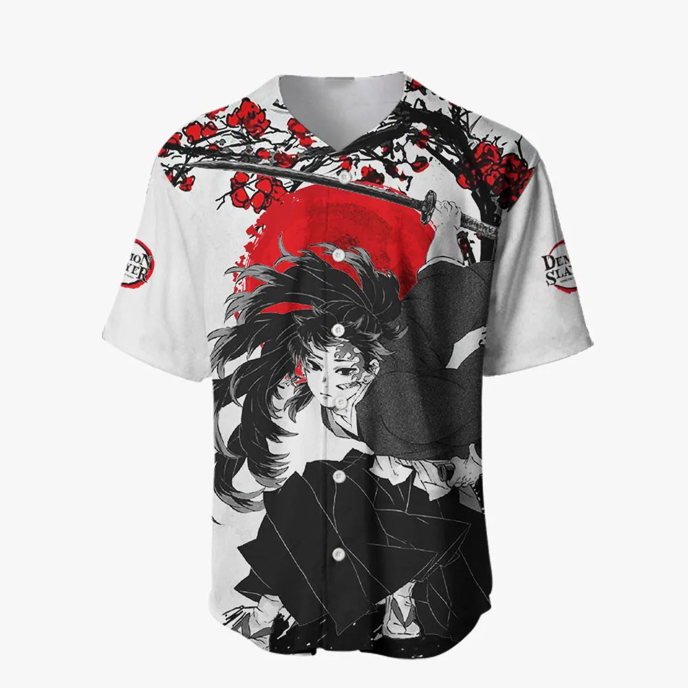 Yoriichi Tsugikuni Kimetsu Anime Shirt Jersey - Image 2