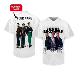 Personalized Football Jersey: Jonas 20 All-Over Print, Custom Team Jersey