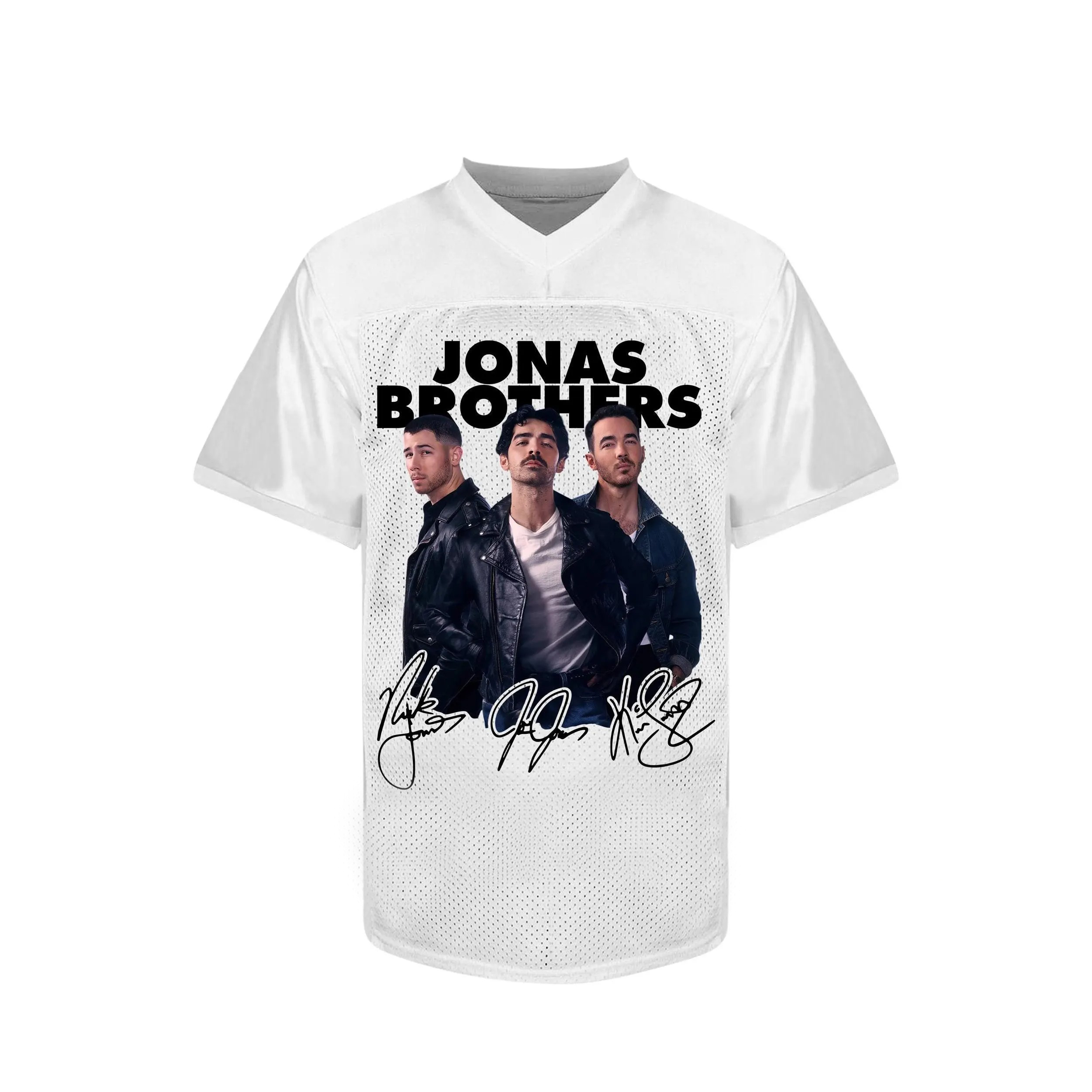 Personalized Football Jersey: Jonas 20 All-Over Print, Custom Team Jersey - Image 3