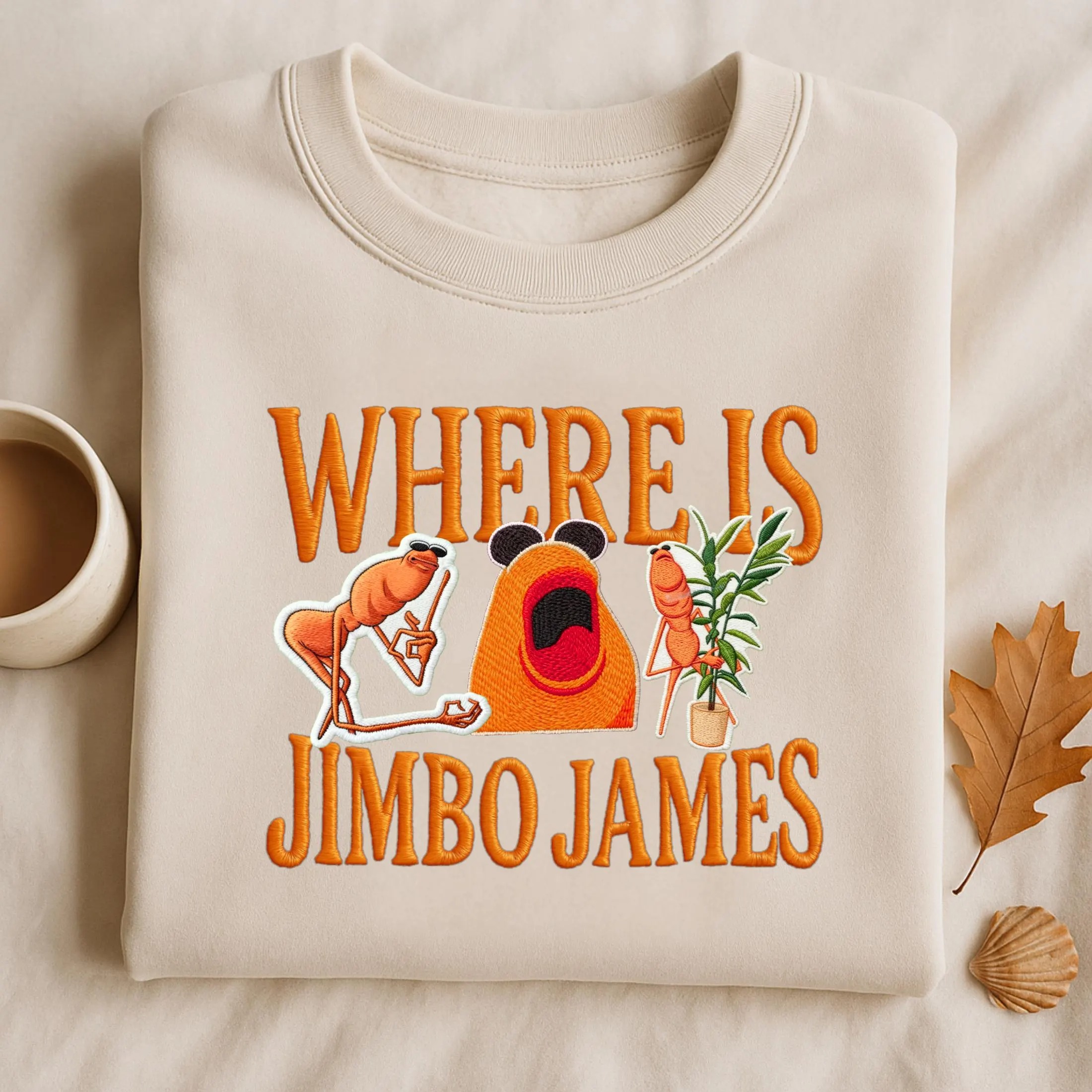 Embroidered Marcus The Worm T-Shirt: Vintage 90s Meme Shirt - Image 4