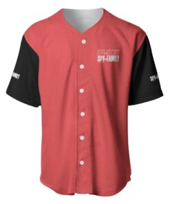 Alternative view of Yor Forger Spy x Family Baseball Jersey Anime Style