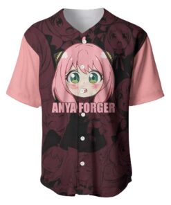 Alternative view of Anya - Spy x Family Baseball Jersey Anime Style