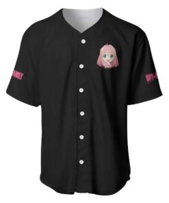 Alternative view of Anya Forger V2 Spy x Family Baseball Jersey Anime Style