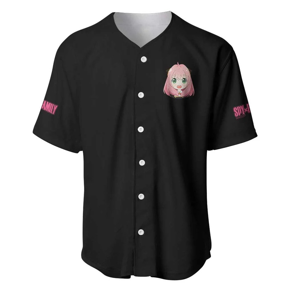 Anya Forger V2 Spy x Family Baseball Jersey Anime Style - Image 2