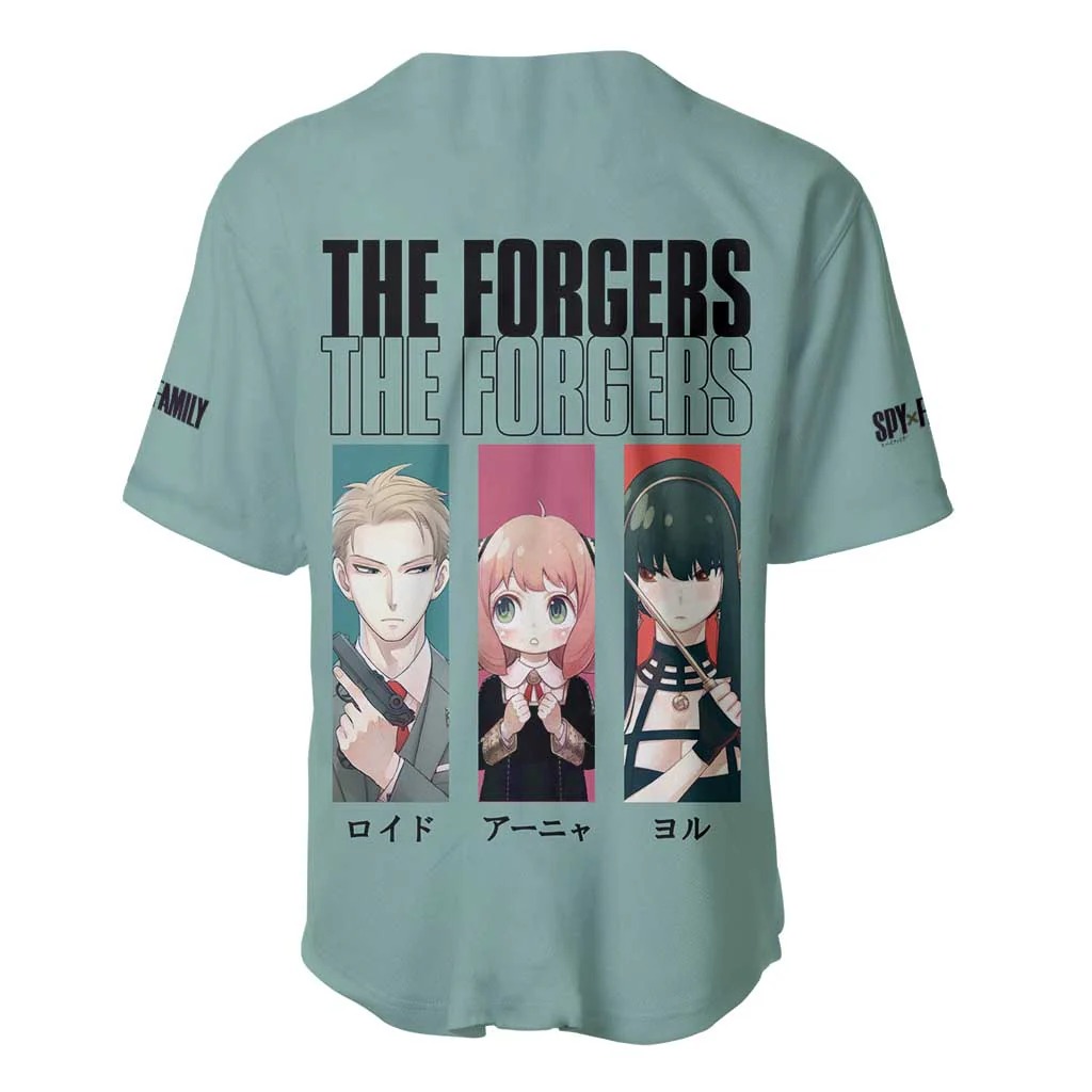 Forgers Spy x Family Baseball Jersey Anime Style - Image 3