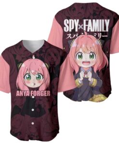 Anya - Spy x Family Baseball Jersey Anime Style