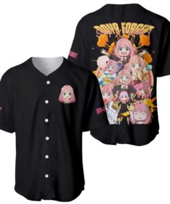 Anya Forger V2 Spy x Family Baseball Jersey Anime Style