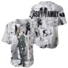 Loid Forger Spy X Family Baseball Jersey Manga Mix Anime Style