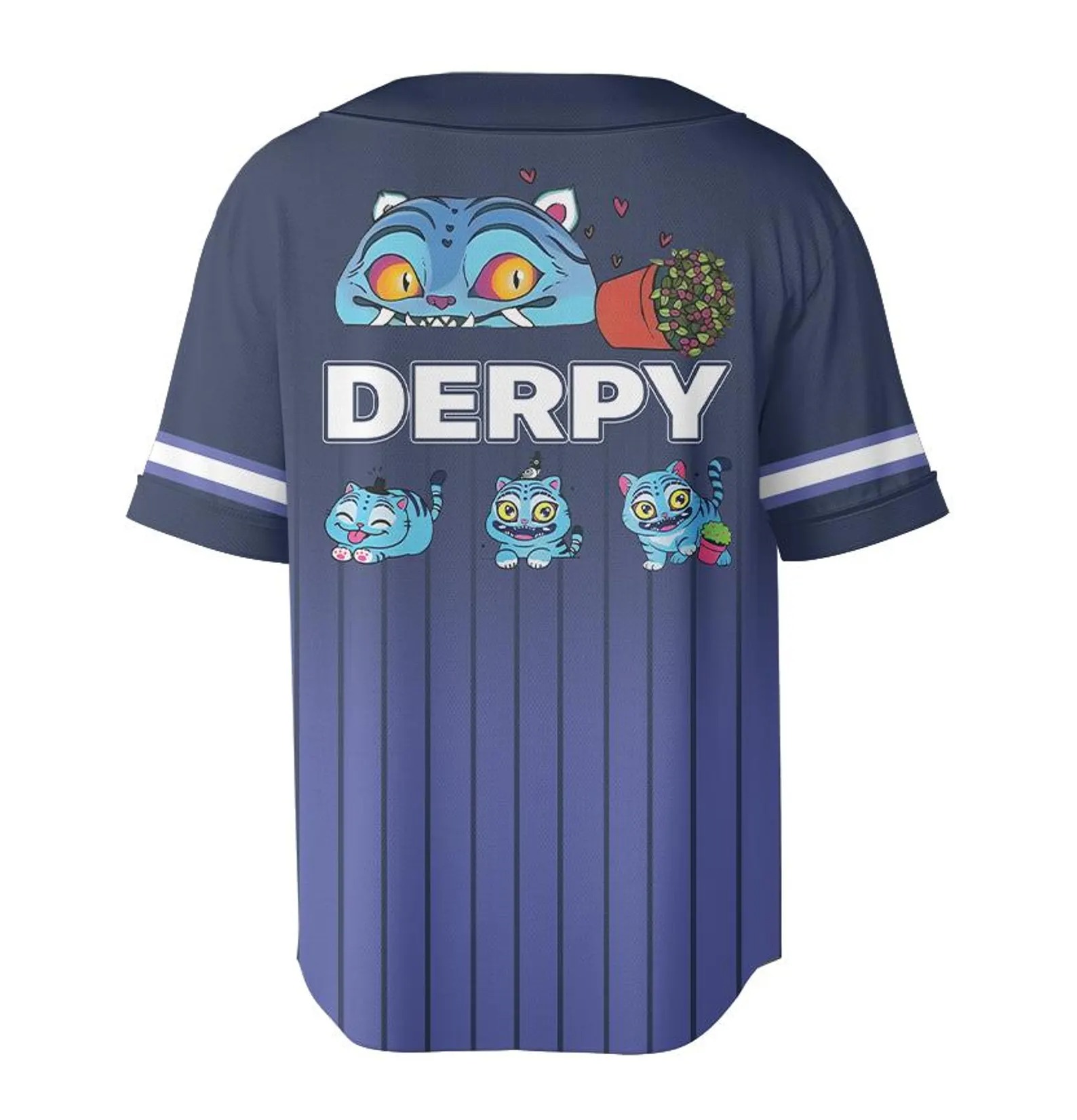 Kpop Demon Hunter Tiger Unisex Baseball Jersey, Derpy Tiger & Bird Demon Hunter Tiger Croptop Baseball Jersey, Baseball Jersey for Youth Kid - Image 3