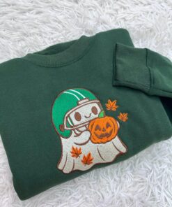 Alternative view of Embroidered Eagles Ghost Sweatshirt, Game Day Sweatshirt, Embroidered Game Day Sweatshirt