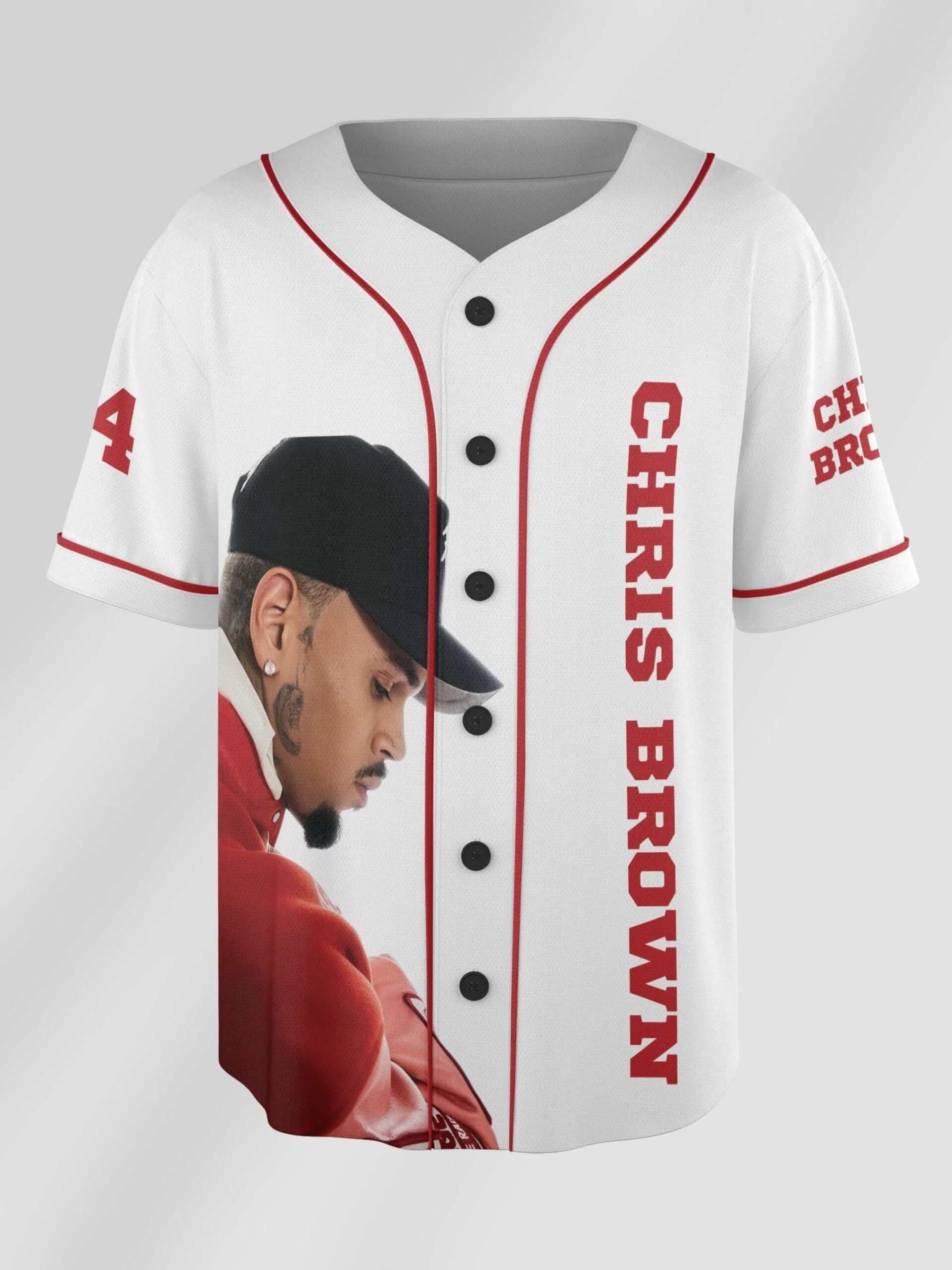 Custom Chris Brown Breezy Bowl XX Tour 2025 Jersey, Breezy Bowl Jersey, Chris Brown Jersey - Image 4