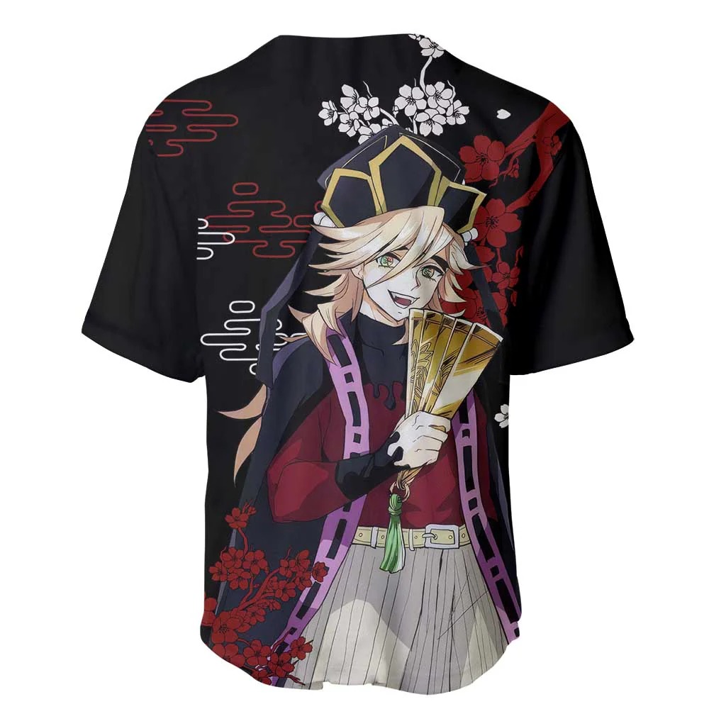 Doma - Demon Slayer Baseball Jersey Anime Japan Style - Image 3