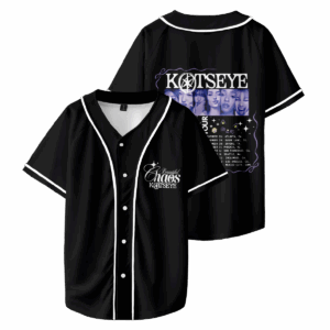 Katseye Merch Beautiful Chaos Tour 2025 Baseball Shirt Unisex Baseball Jersey, Custom Color Jersey