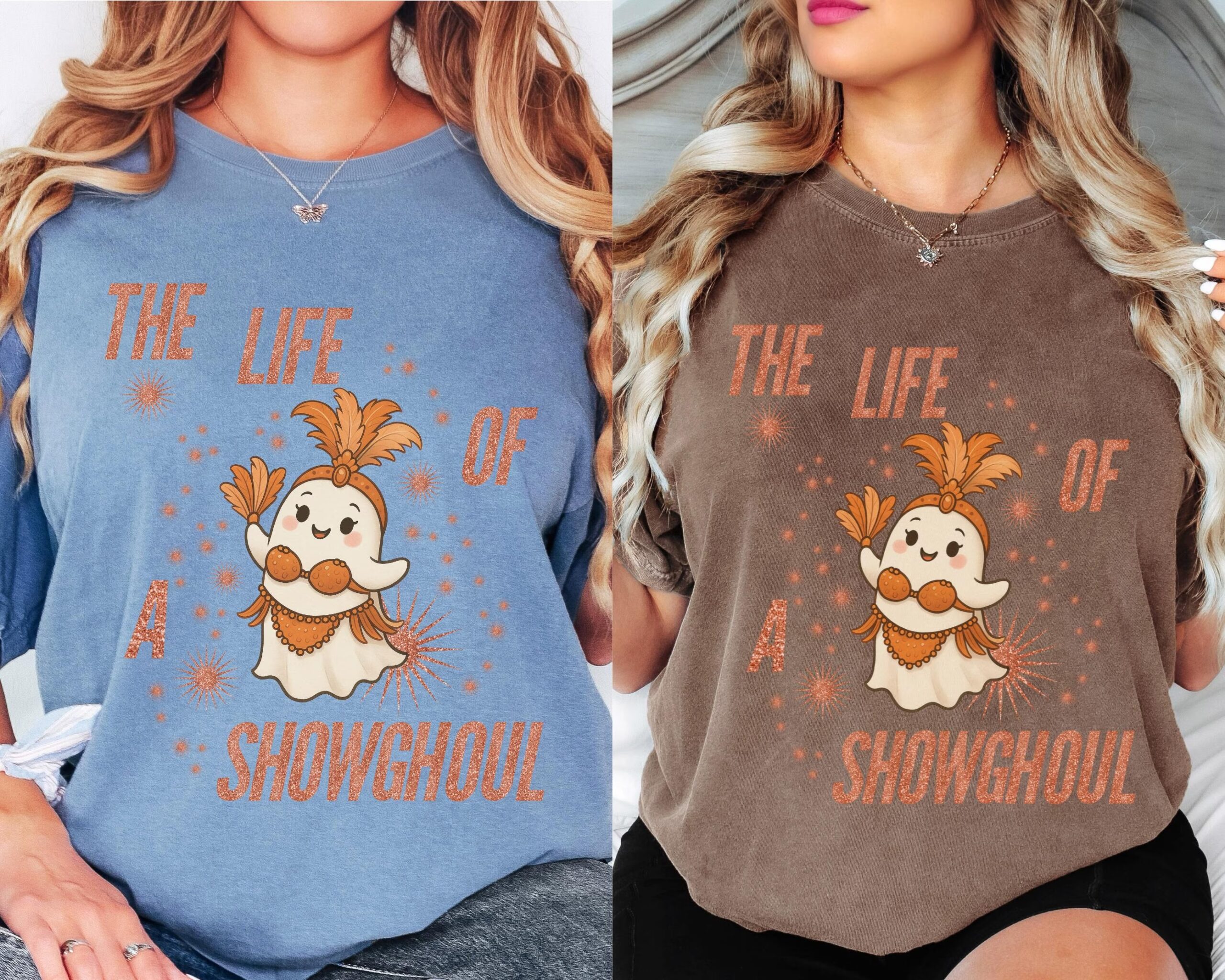 Showghoul Halloween T-Shirt: Funny Ghost Graphic Tee - Image 7