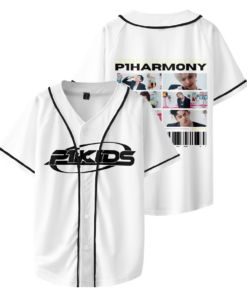 Custom Color P1Harmony Merch Tour illustration Baseball Shirt Unisex T-Shirt