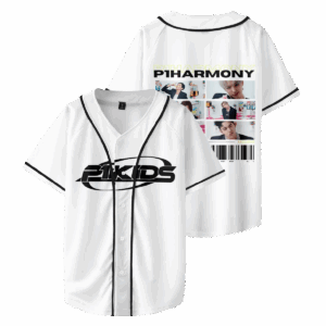 Custom Color P1Harmony Merch Tour illustration Baseball Shirt Unisex T-Shirt