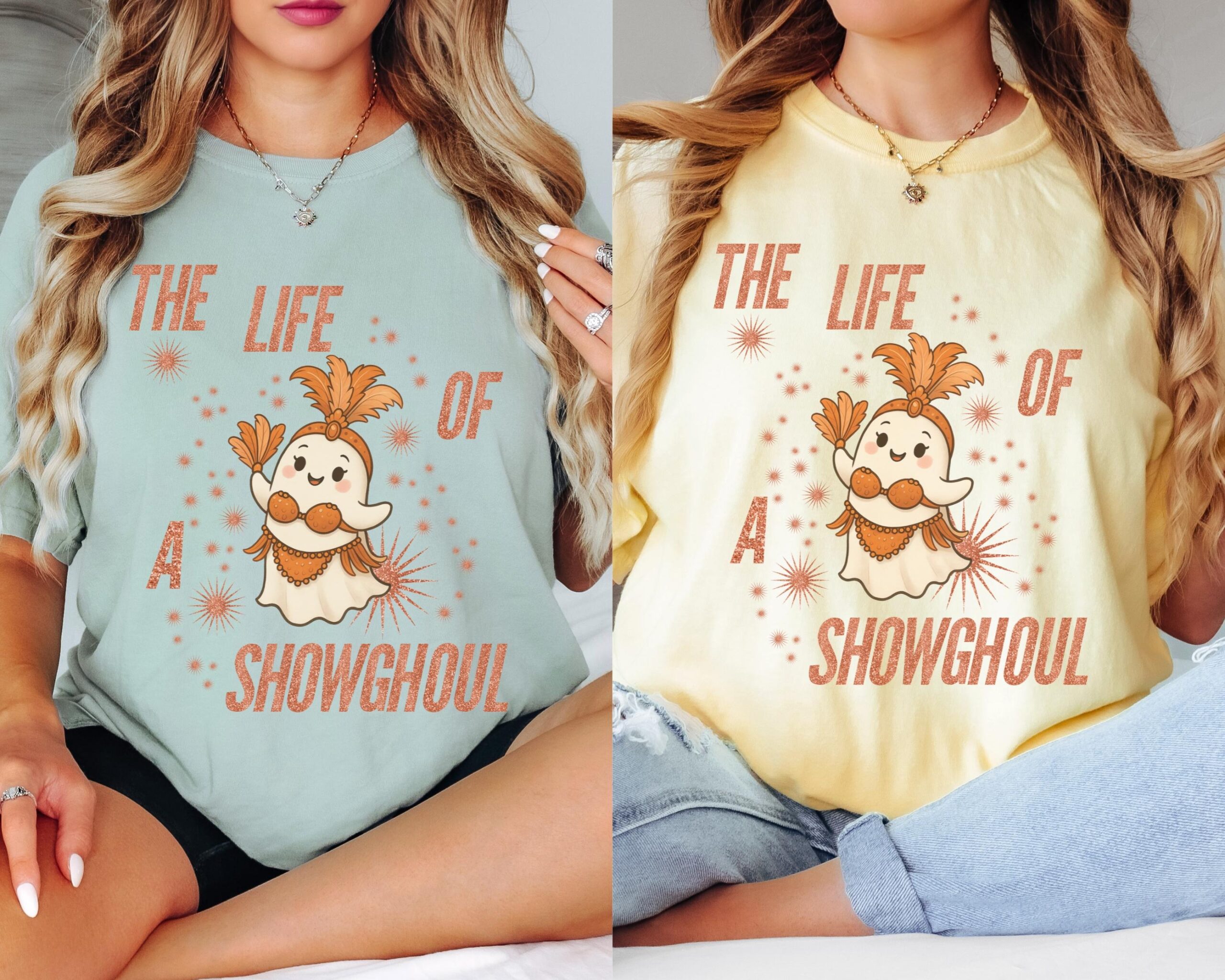 Showghoul Halloween T-Shirt: Funny Ghost Graphic Tee - Image 5
