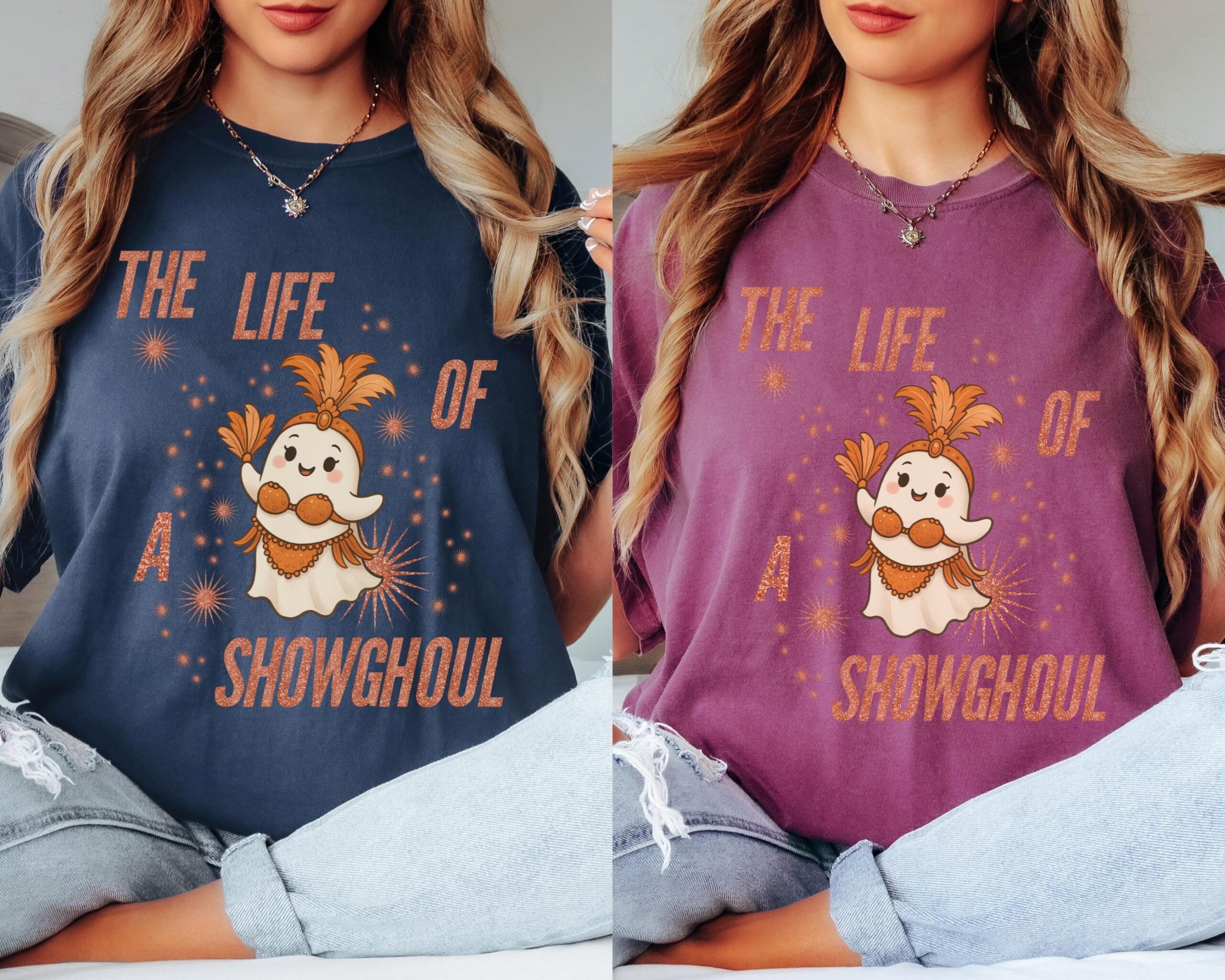 Showghoul Halloween T-Shirt: Funny Ghost Graphic Tee - Image 8