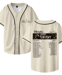 Alternative view of Custom Color Ethel Cain Willoughby Tucker Forever Tour 2025 Baseball Jersey Shirt
