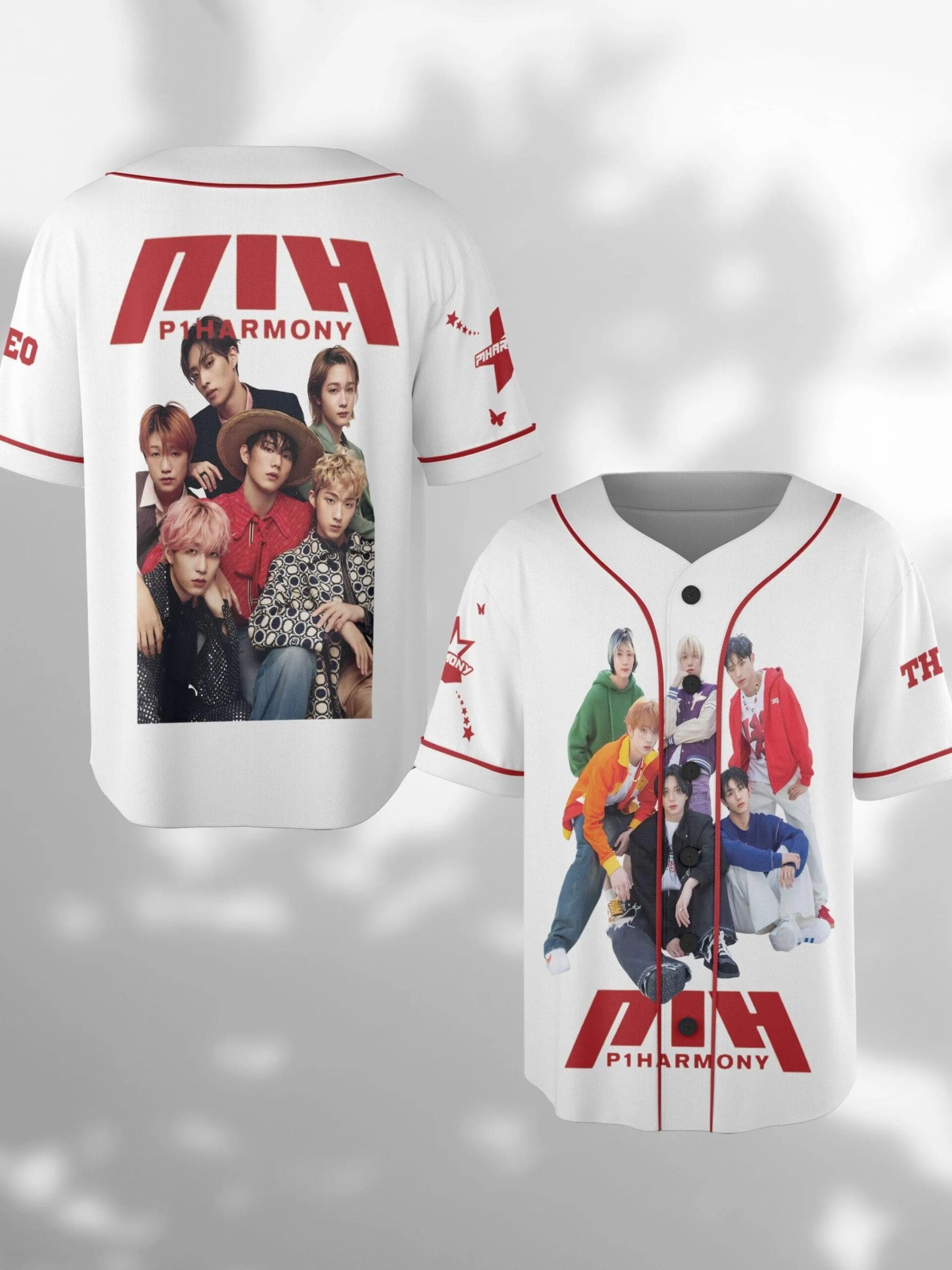 P1Harmony 2025 Concert Merchandise, P1Harmony tour merch, Custom Color