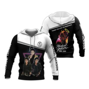 Personalized Michael Jackson All Over Print Hoodie