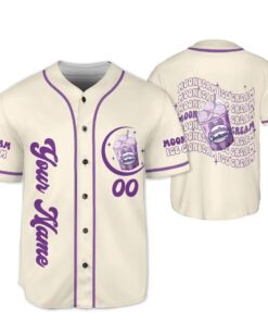 Alternative view of Custom Name and Number Benson Boone Moonbeam Ice Cream Mr Electric Tour 2025 Jersey