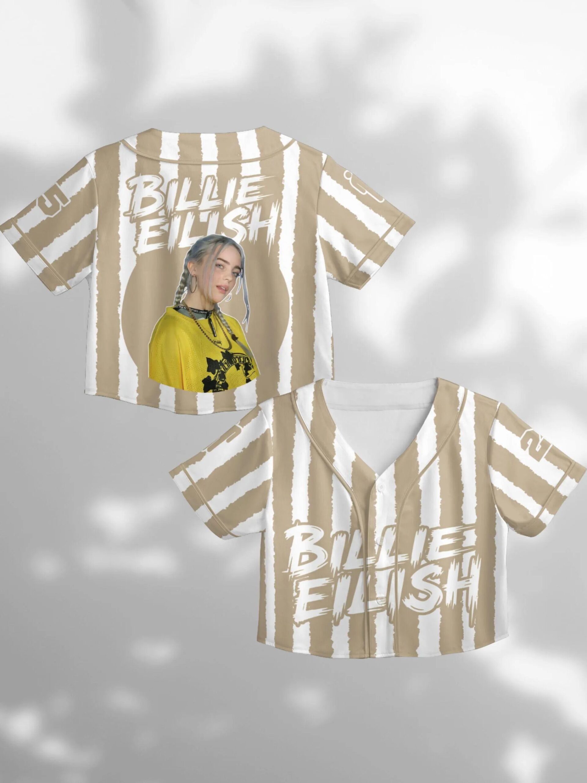 Billie Eilish Baseball Jersey - Custom Name or Number