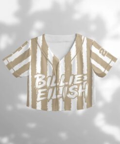 Alternative view of Billie Eilish Baseball Jersey - Custom Name or Number