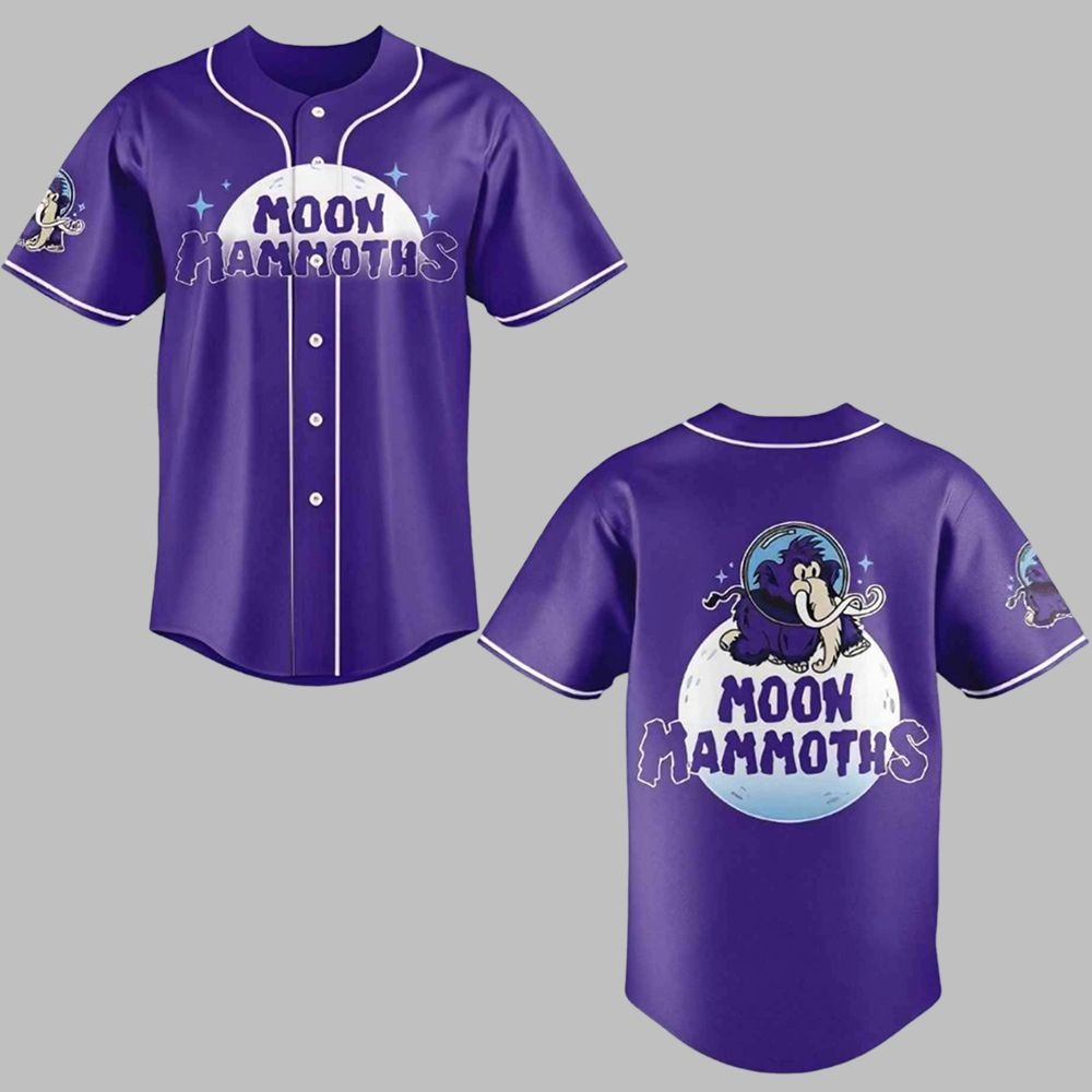 2025 Seawolves Moon Mammoths Baseball Jersey